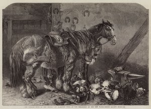 Die Freizeitstunde in der Schmiede