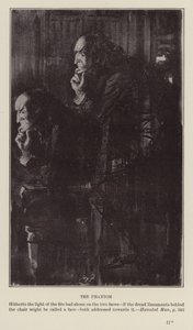 Weihnachtsbücher von Charles Dickens: Der verwunschene Mann von Harry (after) Furniss