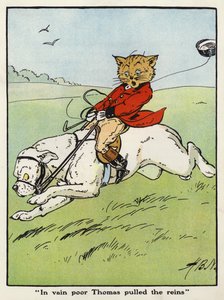 "Vergeblich zog Thomas die Zügel"
