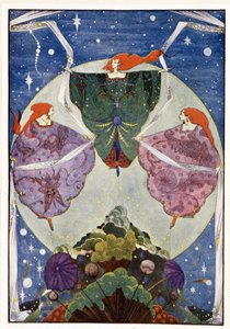 Feen: „Sie tanzten mit Schals, die aus Nebel und Mondschein gewebt waren“: Der Elfenhügel - in „Märchen“ von Hans Christian Andersen, ill. von Harry Clarke