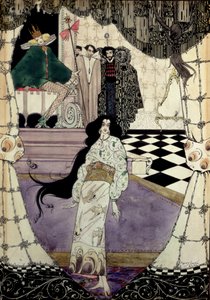 Illustration aus Die kleine Meerjungfrau, 1914