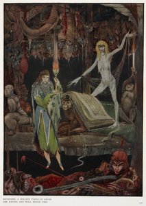 Ich denke, eine Million Narren im Chor, die toben und niemals müde werden von Harry Clarke