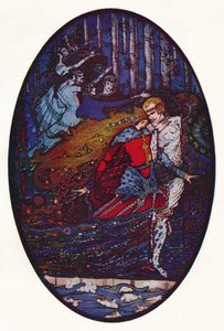 Das Treffen, um 1918 von Harry Clarke