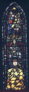 Der unglückliche Judas (Buntglas)