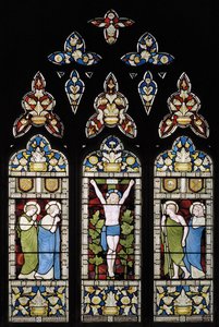 Die Kreuzigung, Ostfenster, 1872
