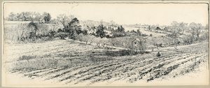 Das Schlachtfeld am Beaver Dam Creek von Harry Fenn