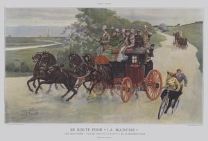 Auf dem Weg zur Marsch