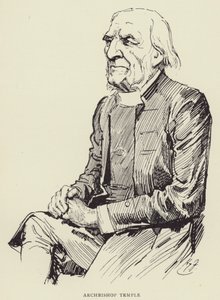 Erzbischof Temple von Harry Furniss