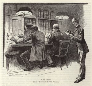 Blinde Buchstaben von Harry Furniss