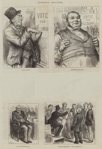 Wahlskizzen von Harry Furniss