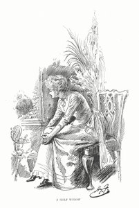 Golf: Eine Golfwitwe von Harry Furniss