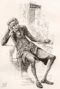 Illustration für Charles Dickens