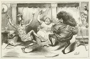Illustration für Sylvie und Bruno von Lewis Carroll von Harry Furniss
