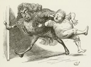 Illustration für Sylvie und Bruno von Lewis Carroll von Harry Furniss