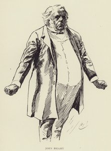 John Bright von Harry Furniss