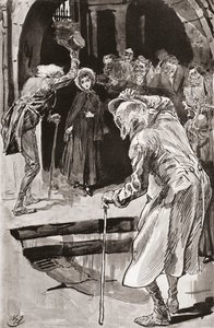 Little Dorrit. Illustration von Harry Furniss für den Roman von Charles Dickens von Harry Furniss