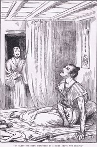 Sein Schlaf wurde durch ein Geräusch über der Decke gestört (aus Mehr Geschichten von Raiko) von Harry George Theaker