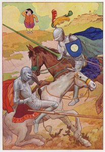Illustration für Don Quixote von Harry George Theaker
