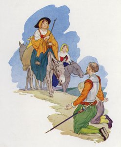 Illustration für Don Quixote von Harry George Theaker