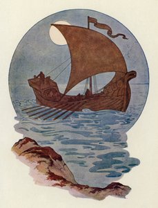 Sie war gebaut wie ein nordisches Kriegsschiff von Harry George Theaker