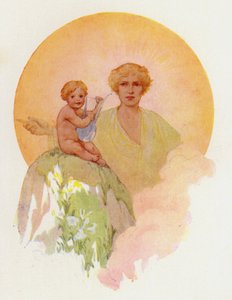 Das wunderbare Baby schlug die silbernen Saiten