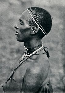 Ein Hima aus Mpororo, Äquatorialafrika, westlich des Victoria Nyanza, 1912