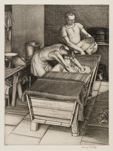 Die Bäckerei, 1934 von Harry Morley