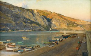 Der Hafen von Menton, Côte d