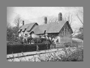 Anne Hathaways Cottage, um 1900 von Harvey Barton