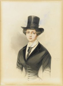 Porträt der Großherzogin Katharina Michailowna von Russland 1827-1894, 1847