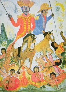 Papa Zaca, Voodoo-Gott der Landwirtschaft von Hector Hyppolite