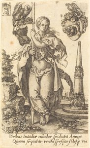 Nächstenliebe, 1552 von Heinrich Aldegrever
