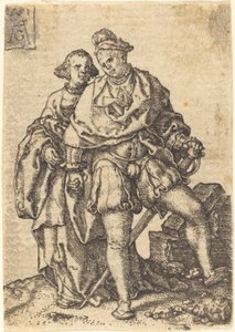 Tanzendes Paar von Heinrich Aldegrever