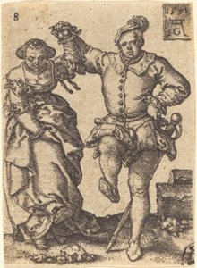 Tanzendes Paar, 1551