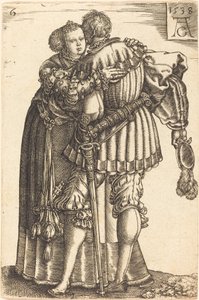 Große Hochzeits-Tänzer von Heinrich Aldegrever