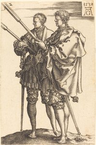 Große Hochzeitstänzer von Heinrich Aldegrever