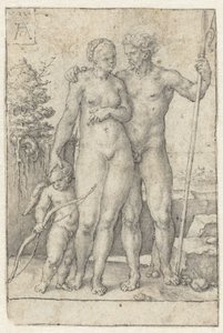 Paris, Oenone und Cupido