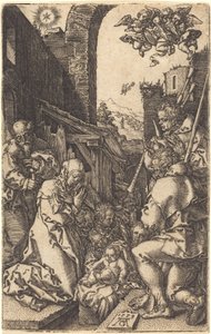 Die Geburt Christi von Heinrich Aldegrever