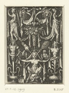 Flächendekoration mit Grotesken