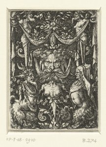 Flächendekoration mit Grotesken