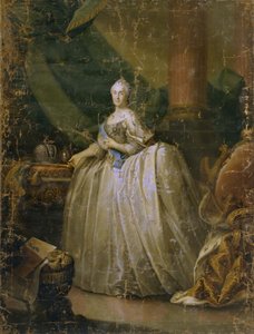 Porträt der Kaiserin Katharina II., 1765