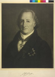 Johann Wolfgang von Goethe von Heinrich Christoph Kolbe