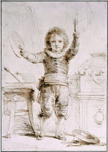 Der Sohn des Künstlers, ca. 1793 von Heinrich Friedrich Füger