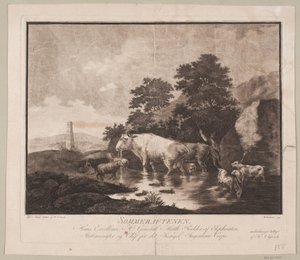 Sommerabend von Heinrich Grosch