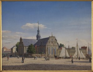 Partie bei der Holmens Kirche