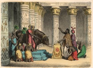 Altes Ägypten: Verehrung des Apis-Stiers
