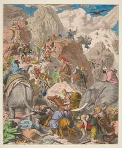 Bilder der Antike - XIII - die Karthager: Hannibal überquert die Alpen