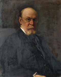 Der Sektionschef Alfred Ritter von Bernd