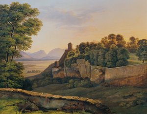 Der Mönchsberg bei Salzburg
