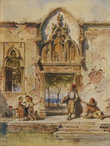 Genreszene in Venedig